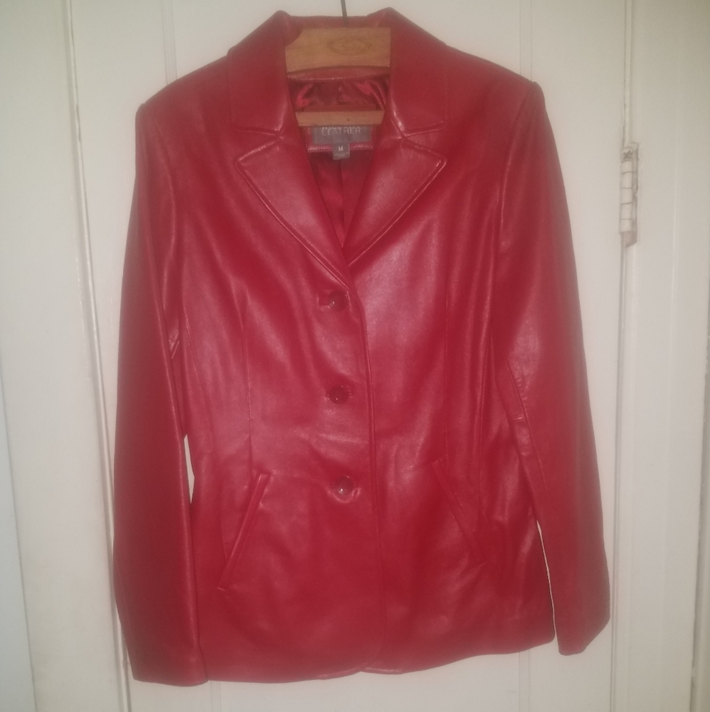 Wilson's Red Leather Jacket